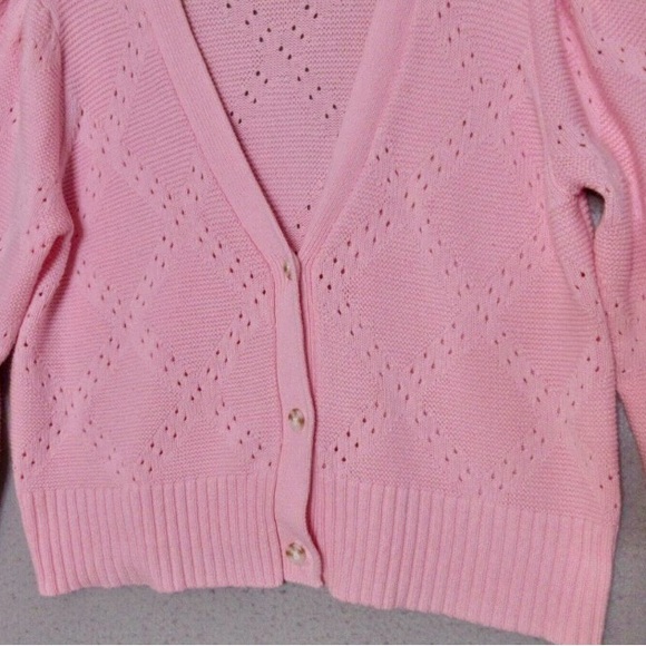 Crown and Ivy Bubblegum Cardigan - Picture 3 of 8